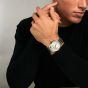 Orlam Mens Echo Silver Dial Bracelet Watch ORSSBEC005