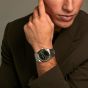 Orlam Mens Elan Black Dial Silver Bracelet Watch ORSSBEL002