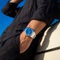 Orlam Mens Elan Blue Dial Silver Bracelet Watch ORSSBEL003