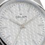 Orlam Mens Elan Silver Dial Bracelet Watch ORSSBEL006