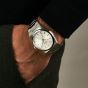 Orlam Mens Elan Silver Dial Bracelet Watch ORSSBEL006
