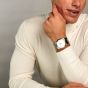 Orlam Mens Elan Silver Dial Bracelet Watch ORSSBEL006
