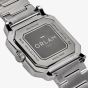 Orlam Mens Heritage White Square Dial Silver Bracelet Watch ORSSBHE004
