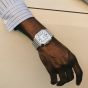 Orlam Mens Heritage White Square Dial Silver Bracelet Watch ORSSBHE004