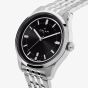 Orlam Mens Pulse Black Dial Silver Bracelet Watch ORSSBPU003
