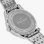 Orlam Mens Pulse Black Dial Silver Bracelet Watch ORSSBPU003