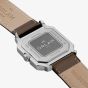 Orlam Mens Heritage Blue Octagon Dial Leather Strap Watch ORSSLHE003