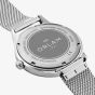 Orlam Mens Dawn White Dial Mesh Bracelet Watch ORSSMAU003