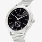 Orlam Mens Dawn Black Dial Mesh Bracelet Watch ORSSMAU005