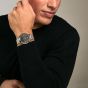 Orlam Mens Dawn Black Dial Mesh Bracelet Watch ORSSMAU005