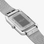 Orlam Mens Era White Rectangle Dial Mesh Bracelet Watch ORSSMEP004