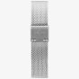 Orlam Mens Era White Rectangle Dial Mesh Bracelet Watch ORSSMEP004