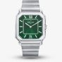 Orlam Mens Heritage Green Octagon Dial Bracelet Watch ORSSBHE007