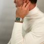 Orlam Mens Heritage Green Octagon Dial Bracelet Watch ORSSBHE007