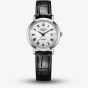 Rotary Ladies Heritage Black Leather Strap Watch LS05420/01