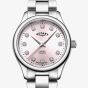 Rotary Ladies Oxford Diamond-Set Pink Bracelet Watch LB05092/07/D