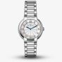 Dreyfuss Ladies Diamond Set Silver Watch DLB00060/D/01