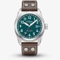 Rotary 1895 Pilot Automatic Green Dial Leather Watch GS05470/73