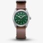 Rotary 1895 Commando Field Green Dial Brown Leather Watch GS05535/56
