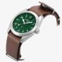 Rotary 1895 Commando Field Green Dial Brown Leather Watch GS05535/56