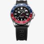Rotary Seamatic Automatic GMT Blue & Red Watch GS04378/95