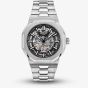 Rotary Skeleton Octagonal Automatic Silver Watch GB05495/04