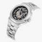 Rotary Skeleton Octagonal Automatic Silver Watch GB05495/04