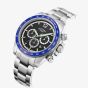 Rotary Mens Henley Chronograph Blue Bezel Watch GB05440/72