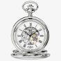 Rotary Heritage White Dial Skeleton Pocket Watch RP00726/01