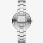 Armani Exchange Ladies Jackie Silver Two Hand Watch AX5170