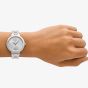 Armani Exchange Ladies Jackie Silver Two Hand Watch AX5170