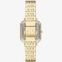 Armani Exchange Ladies Leila Three Hand Gold Watch AX5725