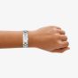 Armani Exchange Ladies Aria Silver Bracelet Watch AX4700