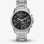 Armani Exchange Banks Black Chronograph Watch AX1720
