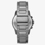 Armani Exchange Banks Gunmetal Blue Chronograph Watch AX1731