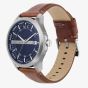 Armani Exchange Hampton Brown Leather Watch AX2133