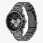 Armani Exchange Mens Banks Gunmetal Black Chronograph Watch AX1765