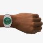 Armani Exchange Mens Parker Green Chronograph Watch AX2862