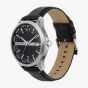 Armani Exchange Mens Black Leather Strap Date Watch AX2101