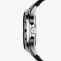 Armani Exchange Mens Black Leather Strap Date Watch AX2101