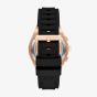 Armani Exchange Mens Sync Black & Rose Gold Chronograph Watch AX4190
