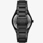 Armani Exchange Mens Sync Automatic Black Skeleton Dial Watch AX4196