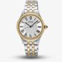 Seiko Ladies Caprice Two Tone White Dial Watch SUR612P1