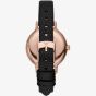 Emporio Armani Cleo Black Leather Strap Watch AR11485 