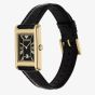 Emporio Armani Mens Gino Black Leather Strap Watch AR11666