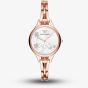 Emporio Armani Ladies Rose Tone Bracelet Watch AR11108