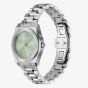 Emporio Armani Ladies Federica Green Dial Watch AR11656