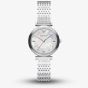 Emporio Armani Ladies Archelia Silver Mother Of Pearl Dial Bracelet Watch AR11807