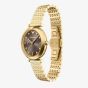 Emporio Armani Ladies Archelia Brown Dial Gold Tone Bracelet Watch AR11810