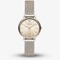 Emporio Armani Ladies Kappa Gold Plated Mesh Bracelet Watch AR11129